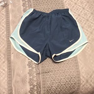 Nike Dri-fit XS teal shorts